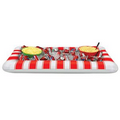 Inflatable Red & White Stripes Buffet Cooler